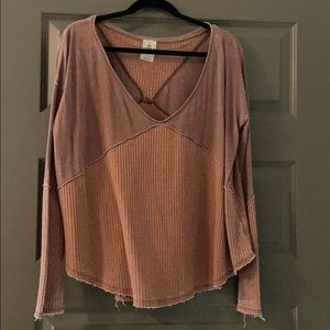 We the Free Waffle Knit